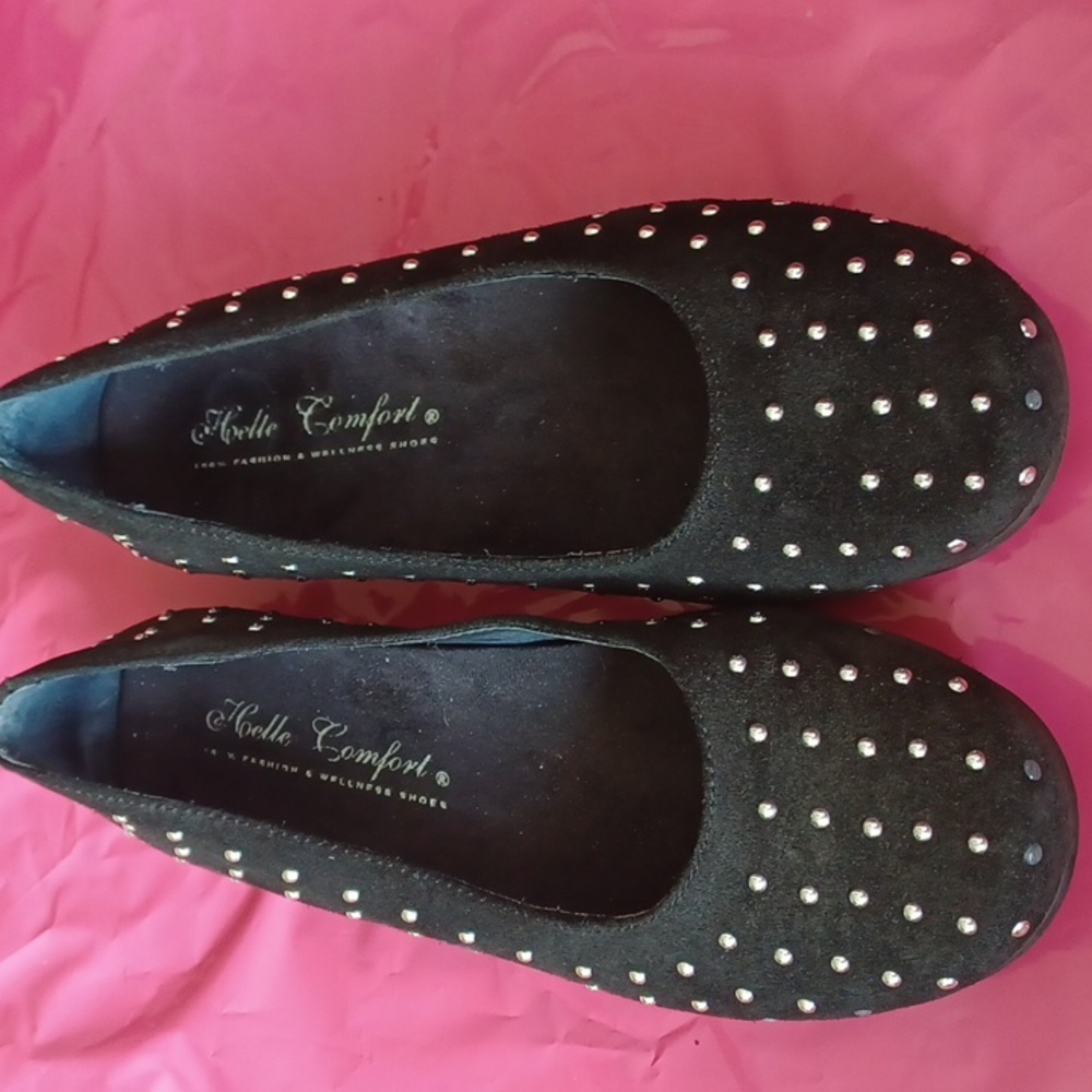 HELLE COMFORT Black Limbi Flats Size 6.5